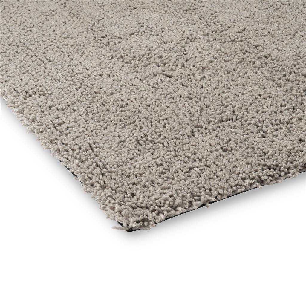 Gravel 68001 Felted Wool Light / Gray Shag Rug