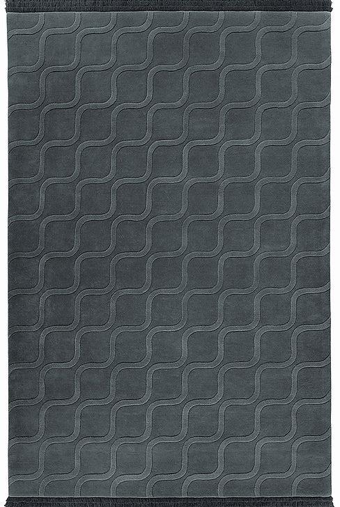 Night Blue Hand-Tufted Rug