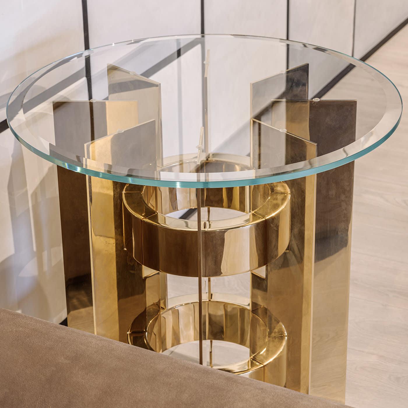 Rockefeller Italian Contemporary Side Table