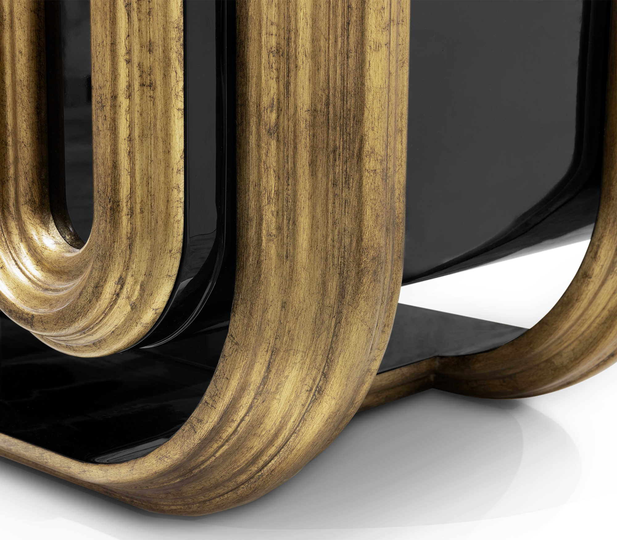 Ellipse Antique Finish Sideboard