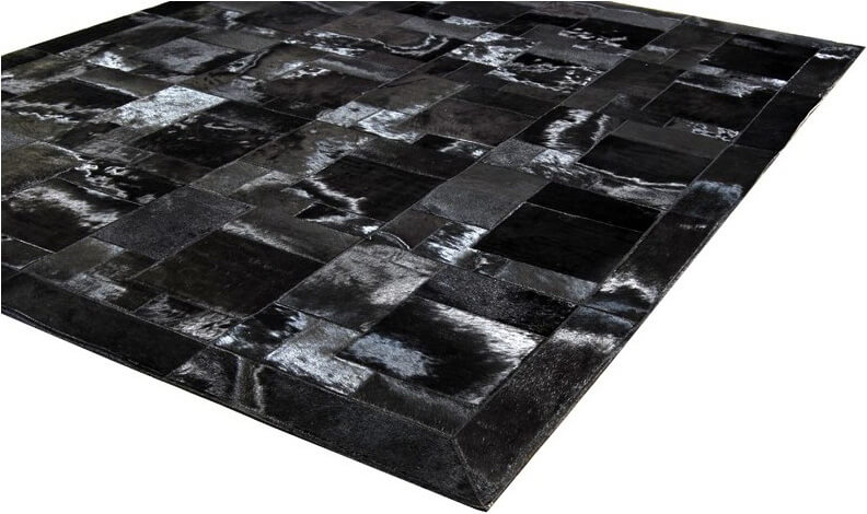 Puzzle col.2 Cowhide Rug