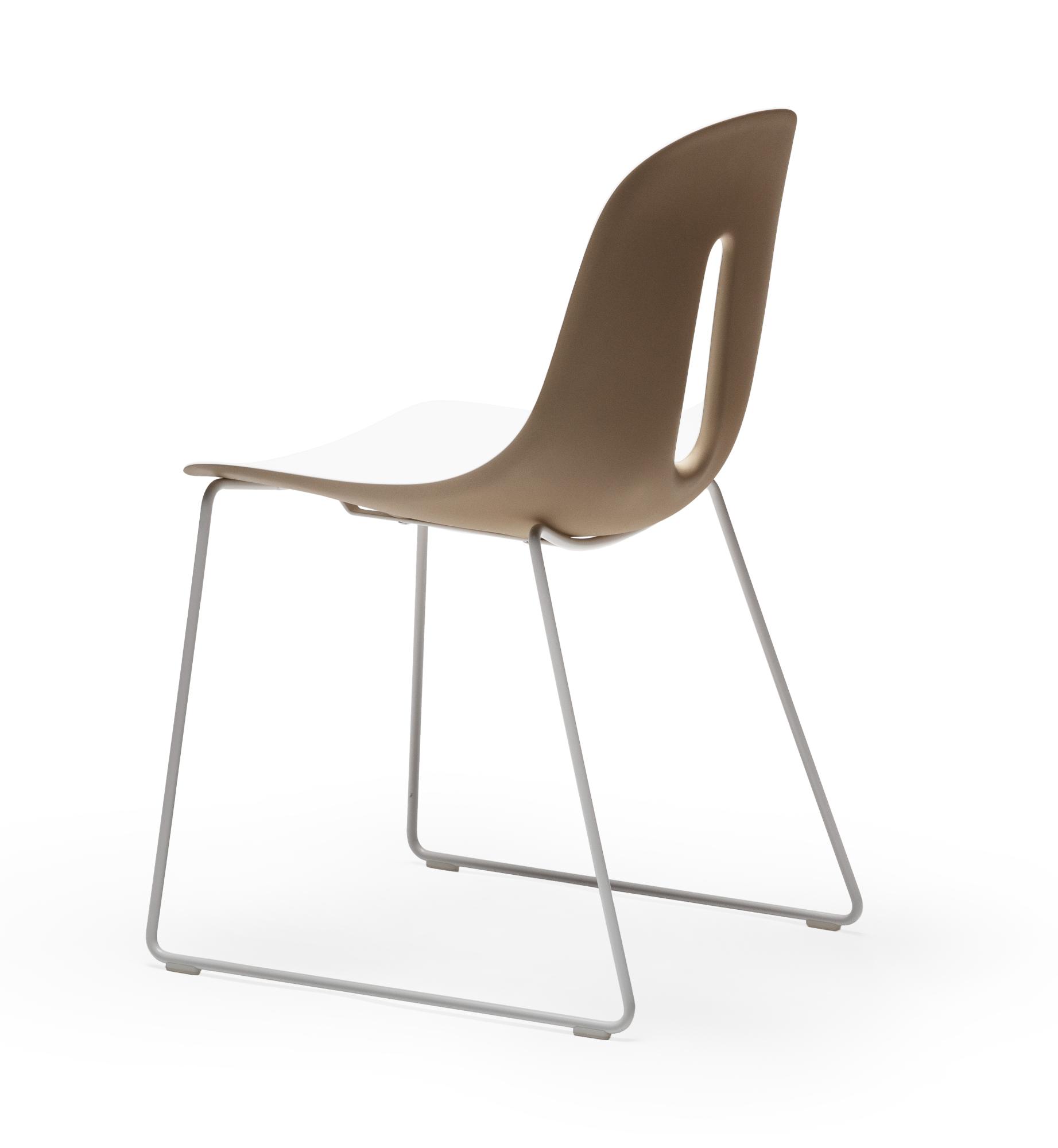 Gotham Beige Black Chair