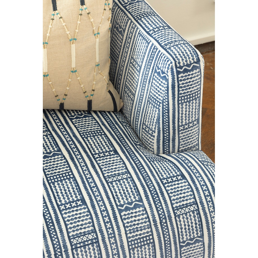 Lima Indigo 60 × 40 Cushion