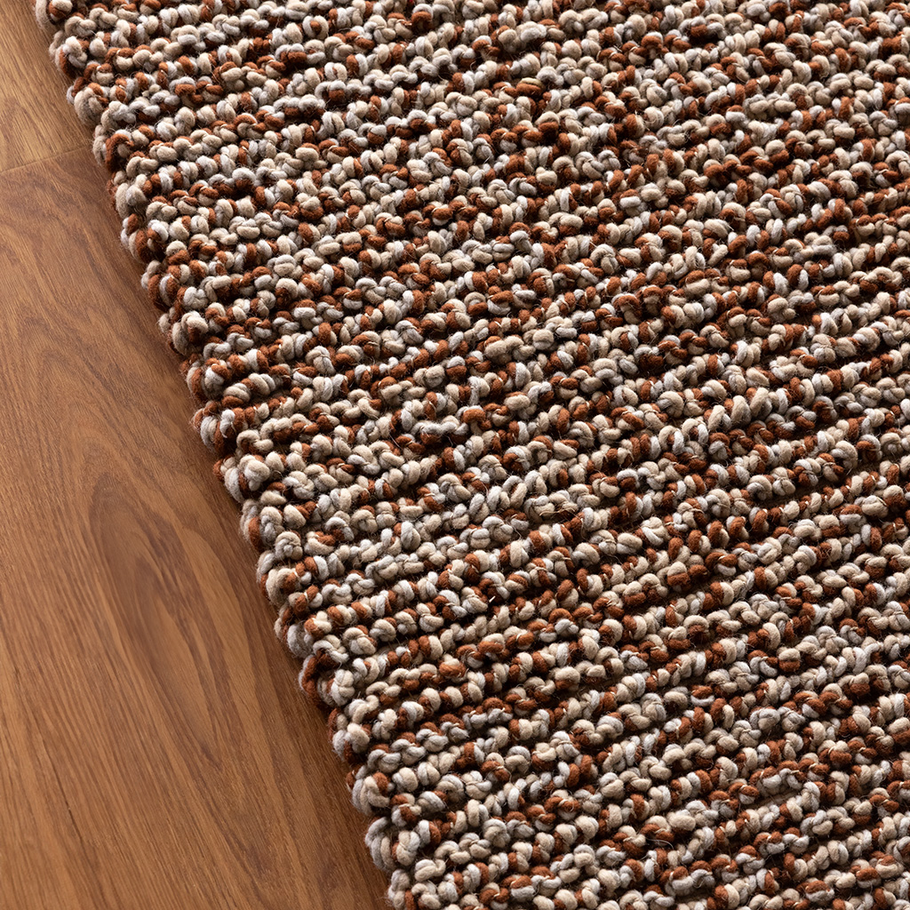 Nest Leather Rug | Size: 140 x 200 cm