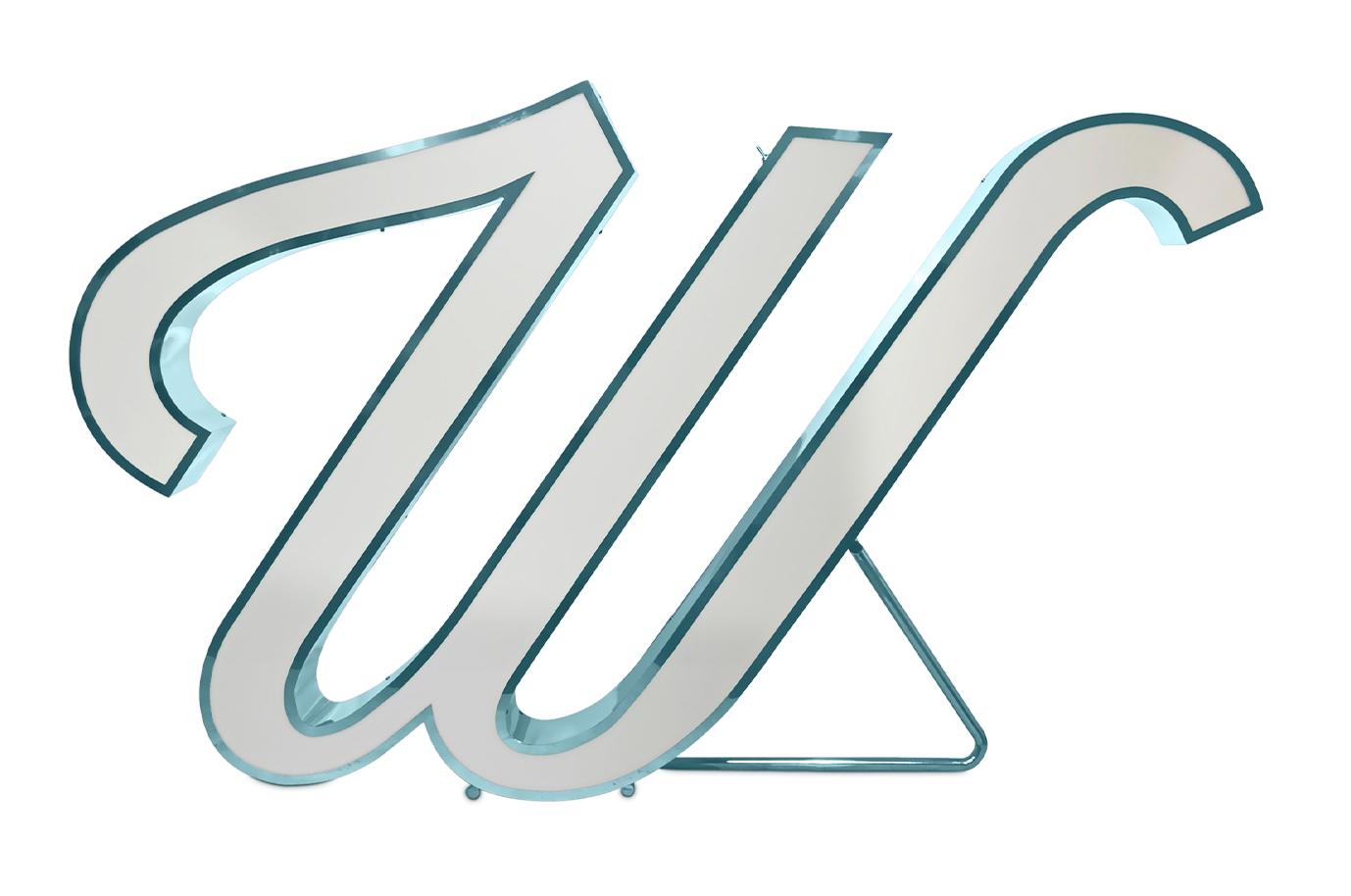 Illuminated Alphabet W