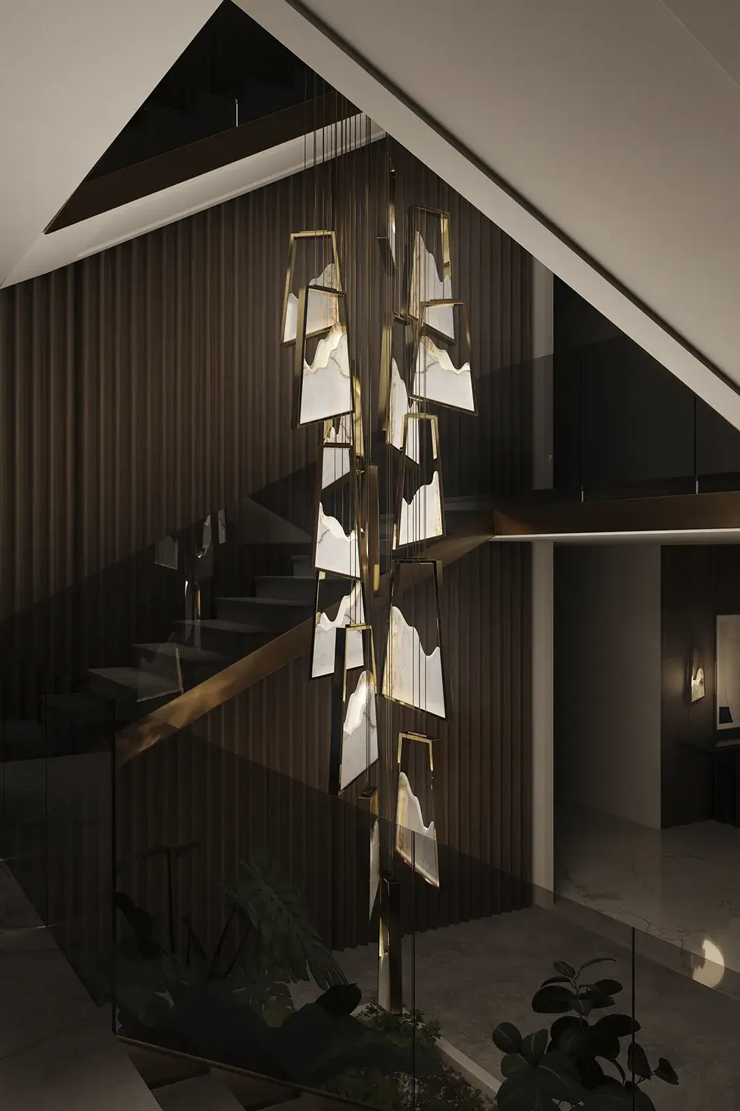 Majestic Aura Chandelier - 8