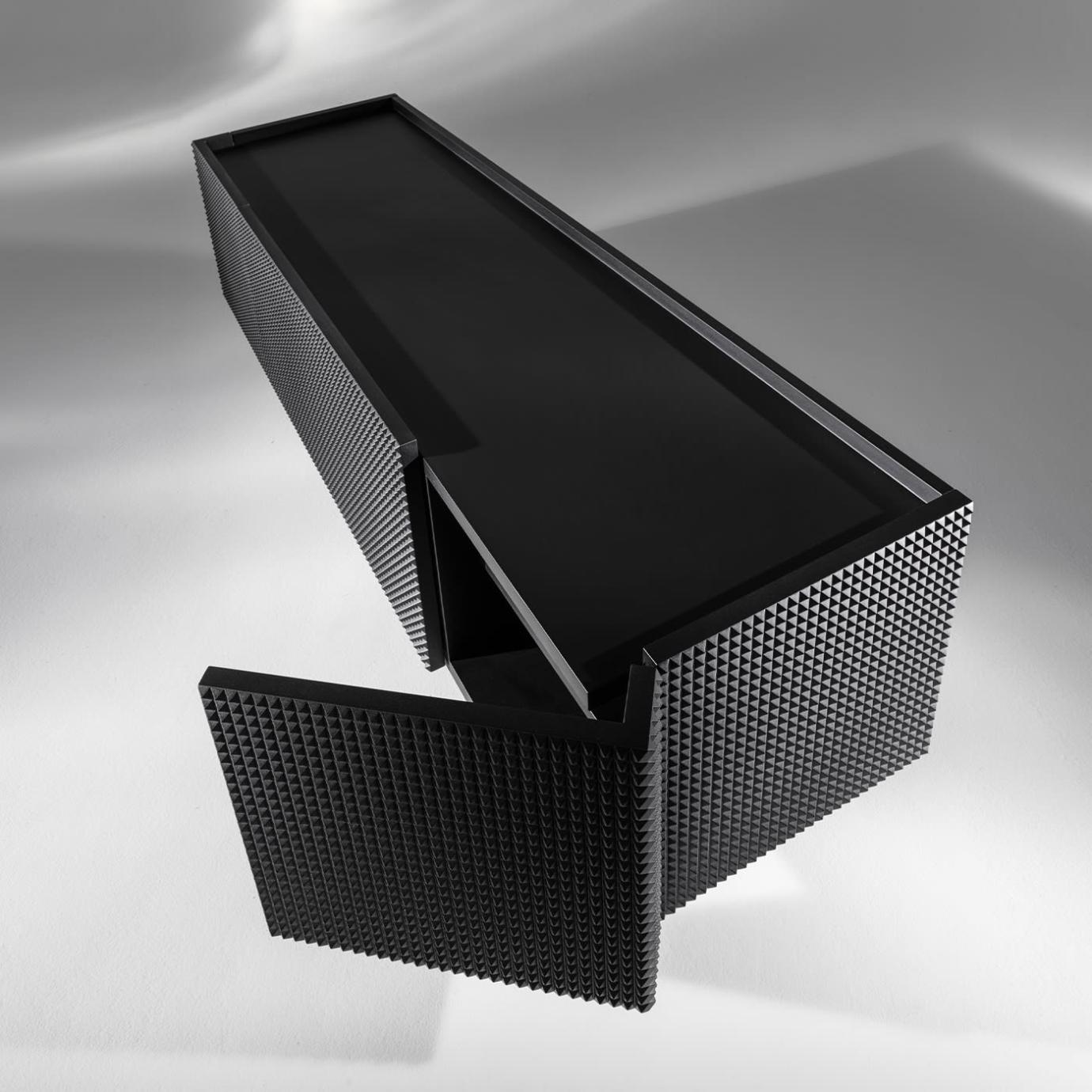 Black TV Stand