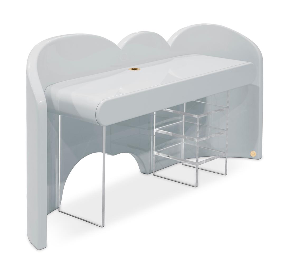 Nimbus Grey Children's Desk