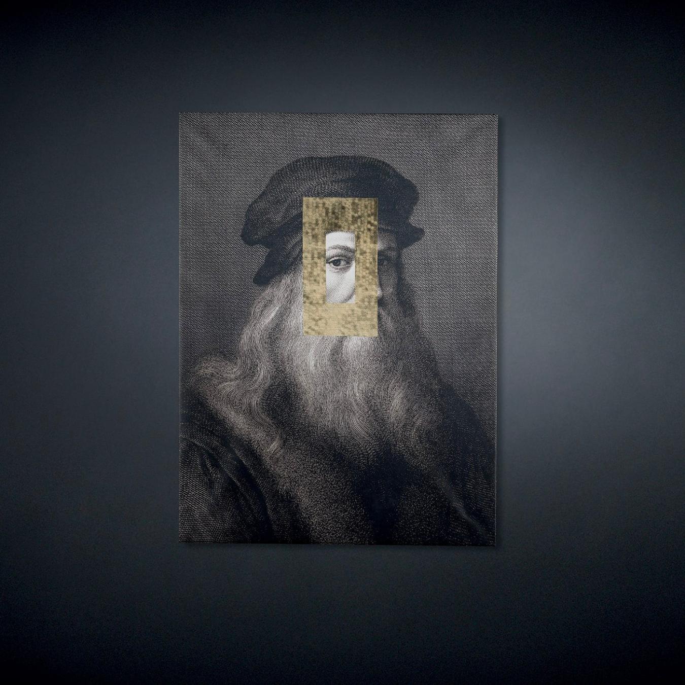 Leonardo Portrait Decorative Panel