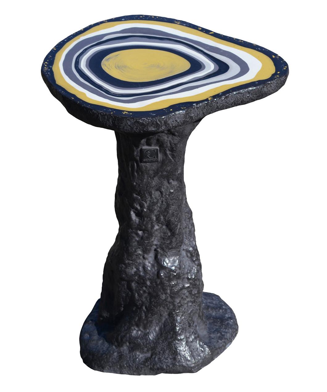 Black Charles Artisan Side Table