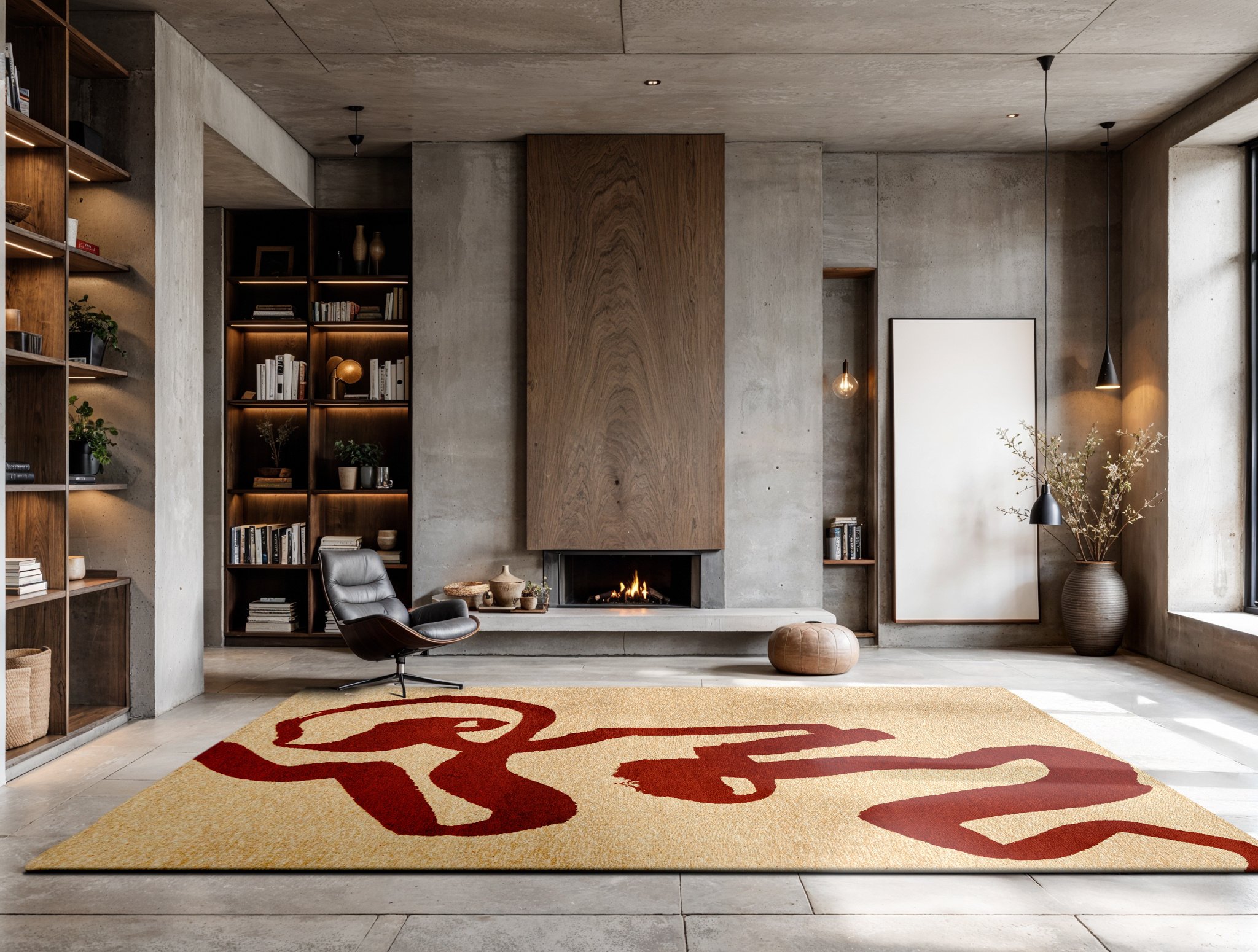 Imperial Red 9847 Rug