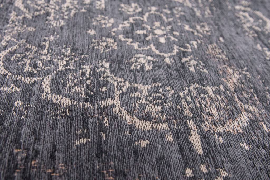 Vintage Style Rug Mineral Black 8263