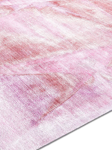 Pink Hand-Knotted Rug