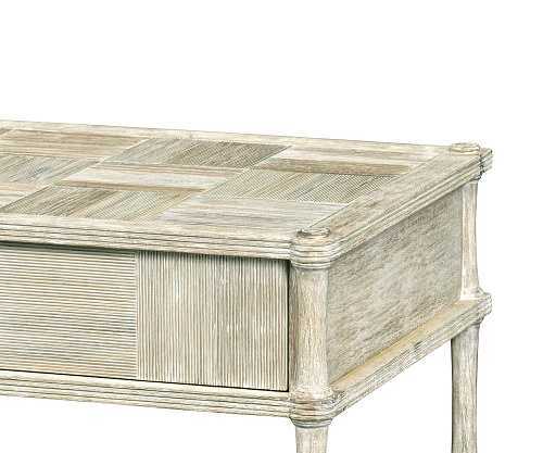 Bywater Side Table with Drawer Washed Acacia