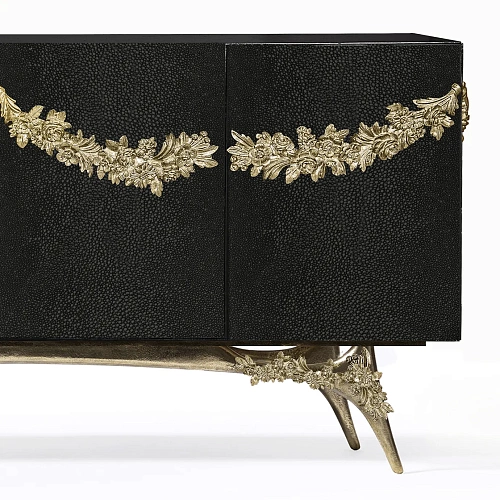 Majestica Leather Sideboard