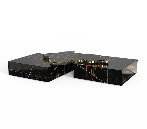 Valencia Sahara Noir Statement Table