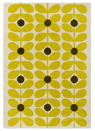 Sixties Stem Yellow 158106 Rug