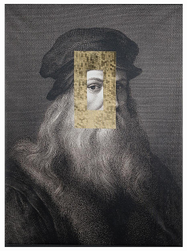 Leonardo Portrait Decorative Panel