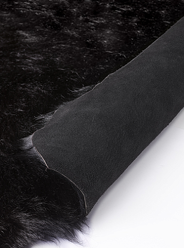Dark Brown Natural Cowhide