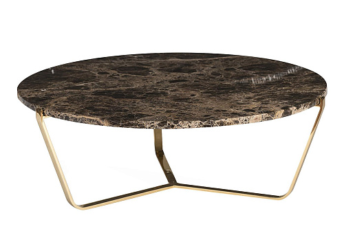 Dolomiti Emperador Marble Coffee Table