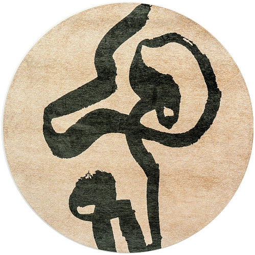 Garden Spirit 9848 Round Rug