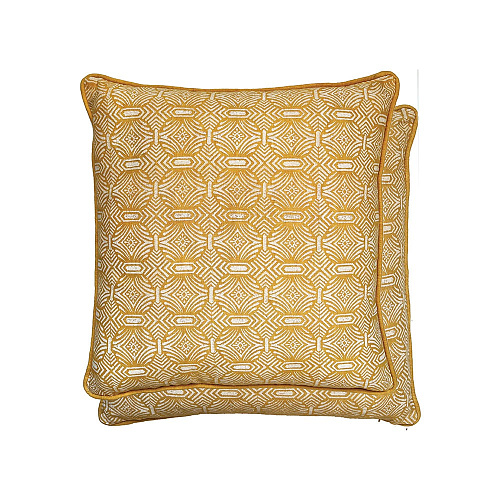 Pali Ochre 50 × 50 Cushion