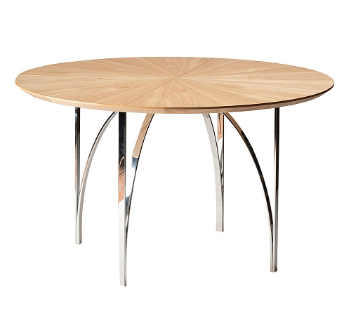 Oak Round Dining Table