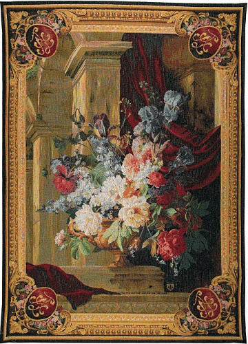 Bouquet Vertical Architecture Tapestry
