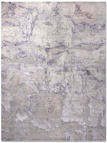 Grey Luxury Hand-Knotted Rug
