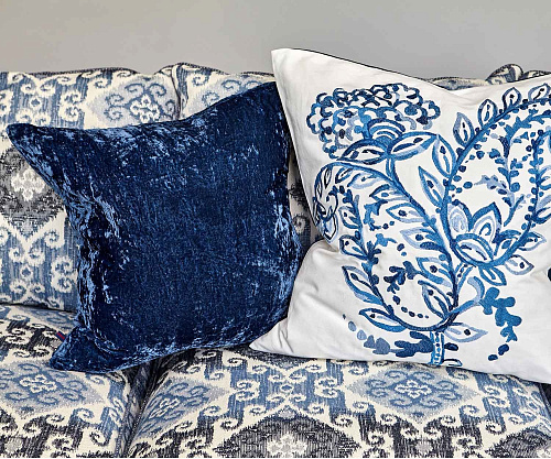 Paddy - French Navy 50 × 50 Cushion