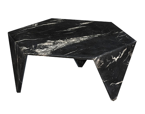 Ruche Black Marble Coffee Table