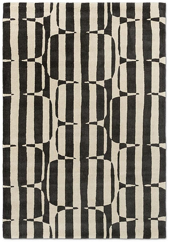 Lohko Stripe Charcoal Rug