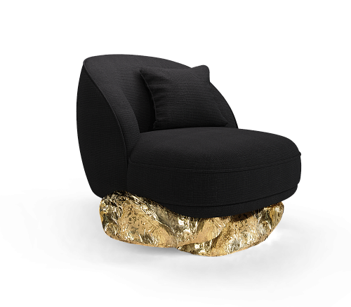 Baltic Black Armchair