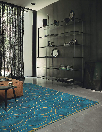 Arris Teal 37307 Rug