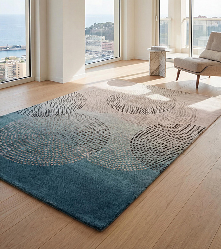 Misty Circles Rug