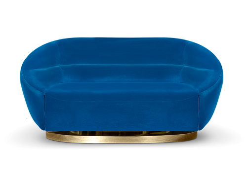 Mansfield Blue Sofa