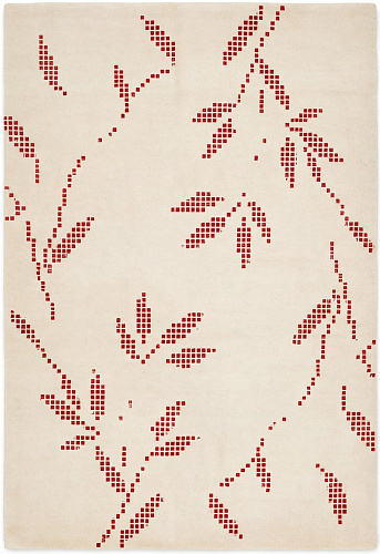 Coral Script Rug