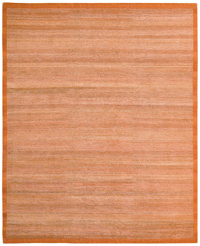 Mauro Border Orange Rug
