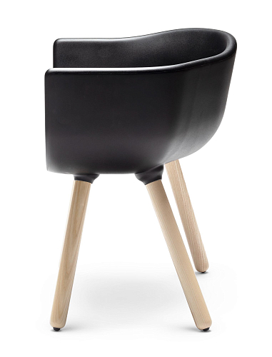 Tulip Black Chair