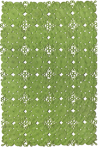 Rope Indoor / Outdoor Green Rug