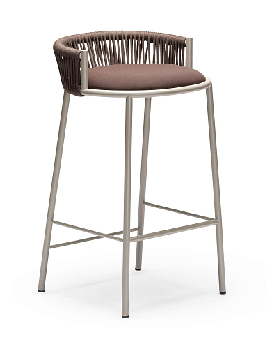 Millie Brown Outdoor Bar Stool
