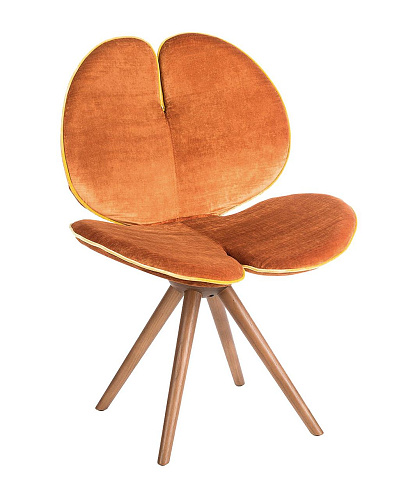 Pansè Orange Finish Chair