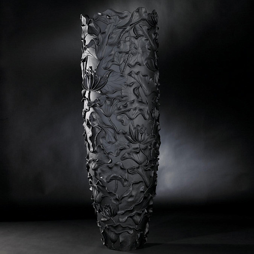 Lotus Obice Large Sculpted Vase