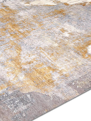 Stereo Gold Luxury Hand-Knotted Rug