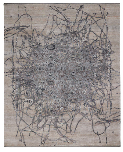 Bidjar Muted 2 Chrome Rug
