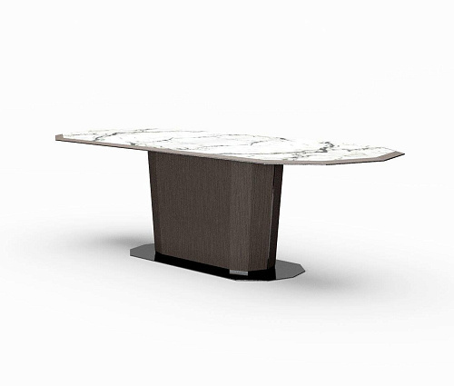 Mizar Oval Marble Dining Table