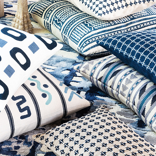 Maliana Denim 50 × 35 Cushion