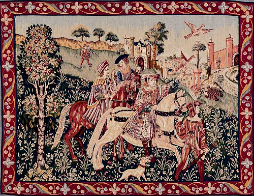 Return from the Hunt with Border Tapestry