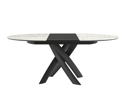 Style Round Ext Table