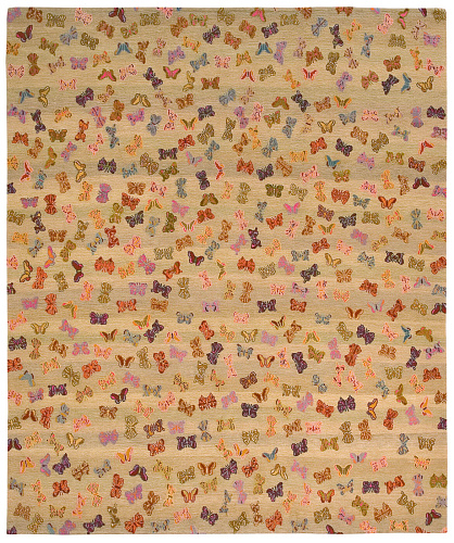 Little Butterfly Beige Rug